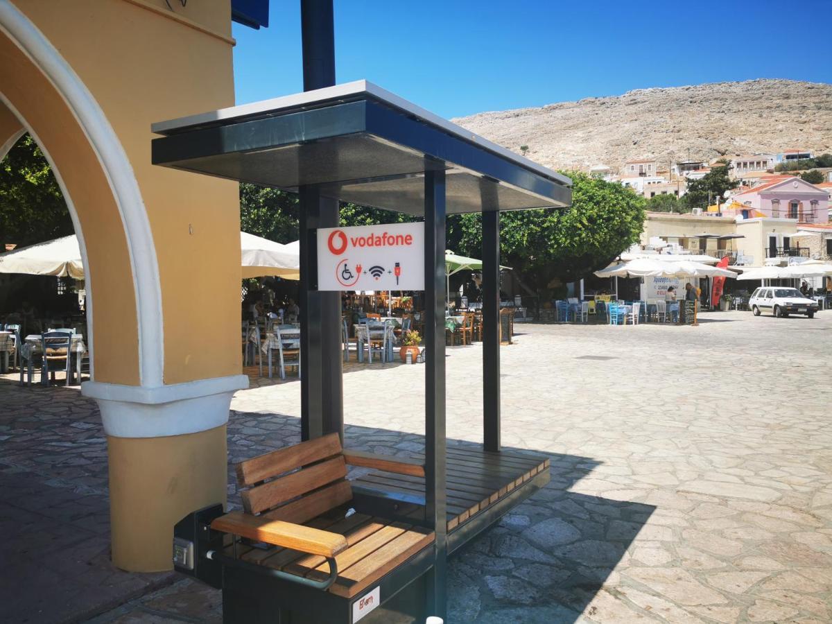 Kalypso Apartment Chalki Town Eksteriør billede